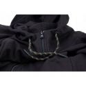 BLUZA FOX COLL BLACK ORANGE NA ZAMEK ROZMIAR M