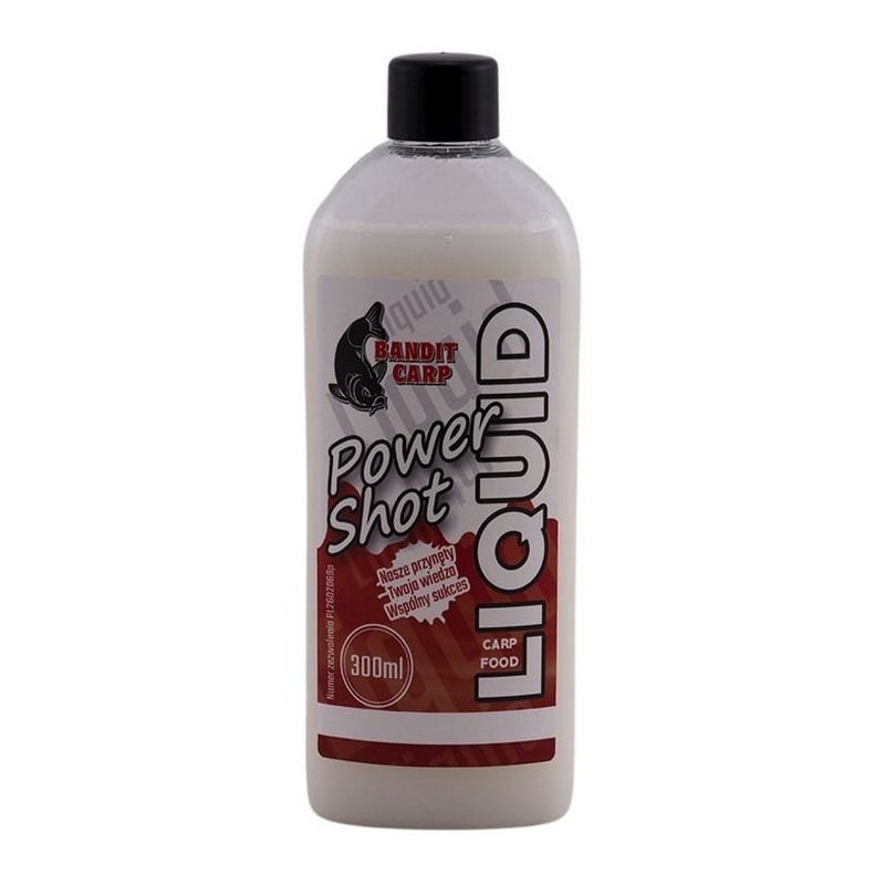 LIQUID BANDIT CARP POWER SHOT 300ml KUKURYDZA MLEC LIQUID BANDIT CARP POWER SHOT 300ml KUKURYDZA MLEC