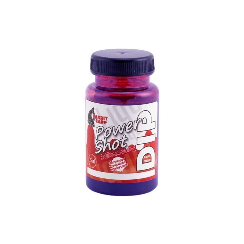 DIP BANDIT CARP POWER SHOT STIM 75ml MORWA KRAB DIP BANDIT CARP POWER SHOT STIM 75ml MORWA KRAB
