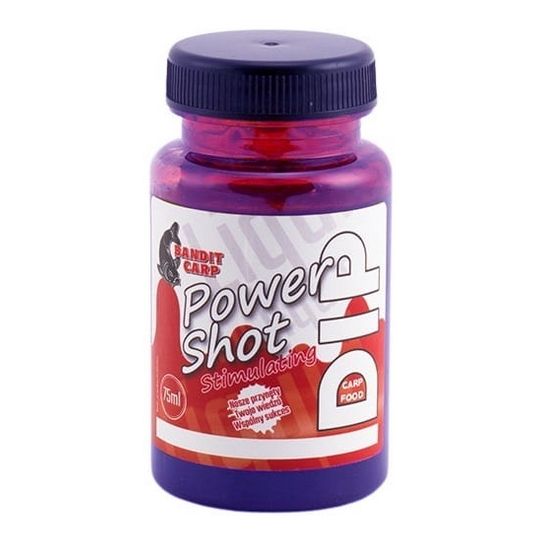DIP BANDIT CARP POWER SHOT STIM 75ml MORWA KRAB DIP BANDIT CARP POWER SHOT STIM 75ml MORWA KRAB