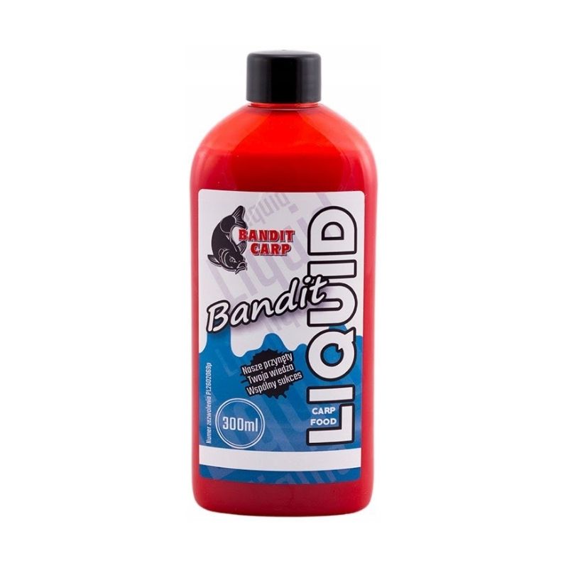LIQUID BANDIT CARP DODATEK 300ml TRUSKAWKA