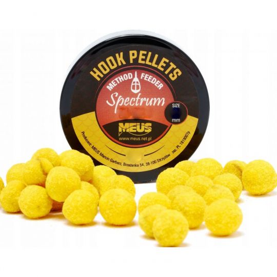 PELLET MEUS SPECTRUM 12mm WŁOS HOOK 60g BANAN PELLET MEUS SPECTRUM 12mm WŁOS HOOK 60g BANAN