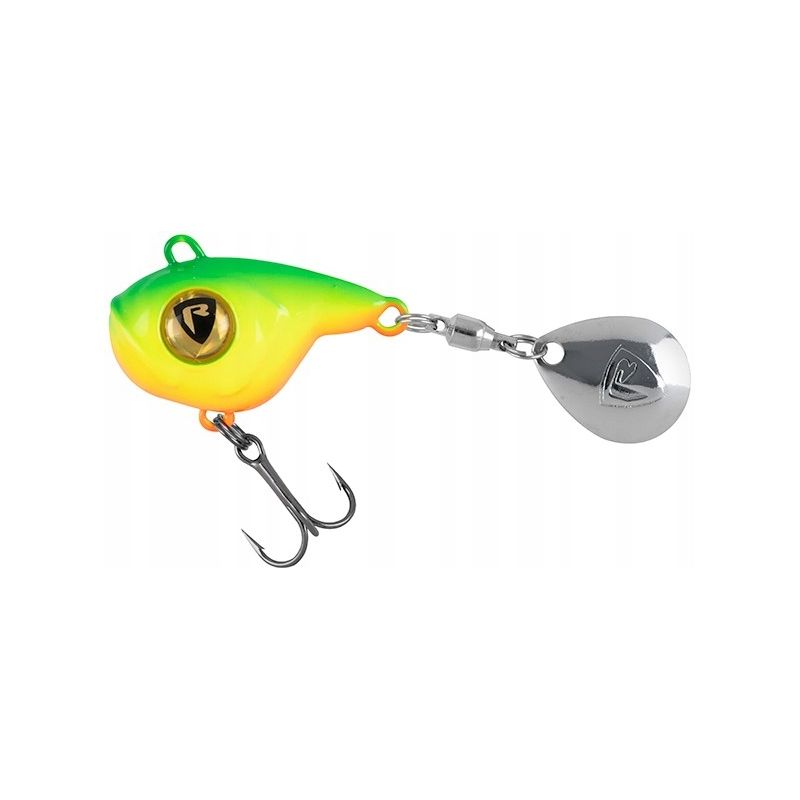 WIRUJĄCY OGONEK FOX RAGE BIG EYE 6cm 14g FIRETIGER