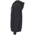 BLUZA MADCAT BADGE LOGO NA ZAMEK BLACK CAVIAR XXL
