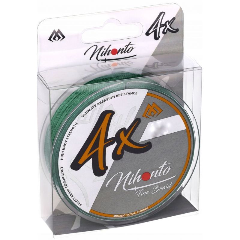 PLECIONKA NIHONTO FINE BRAID GREEN 0,23mm 150m