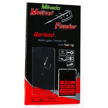 HACZYKI MIKADO METHOD FEEDER ŻYŁKA Z WŁOSEM NR.14