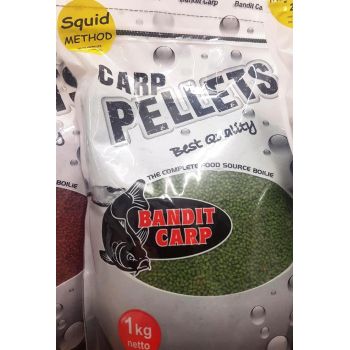 PELLET BANDIT CARP 2mm 1kg CZEKOLADA POMARAŃCZA