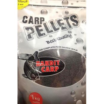 PELLET BANDIT CARP 2mm 1kg CZEKOLADA POMARAŃCZA