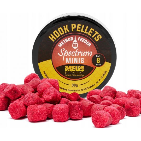 PELLET MEUS HOOK SPECTRUM MINIS 12MM HOT DRAGON PELLET MEUS HOOK SPECTRUM MINIS 12MM HOT DRAGON