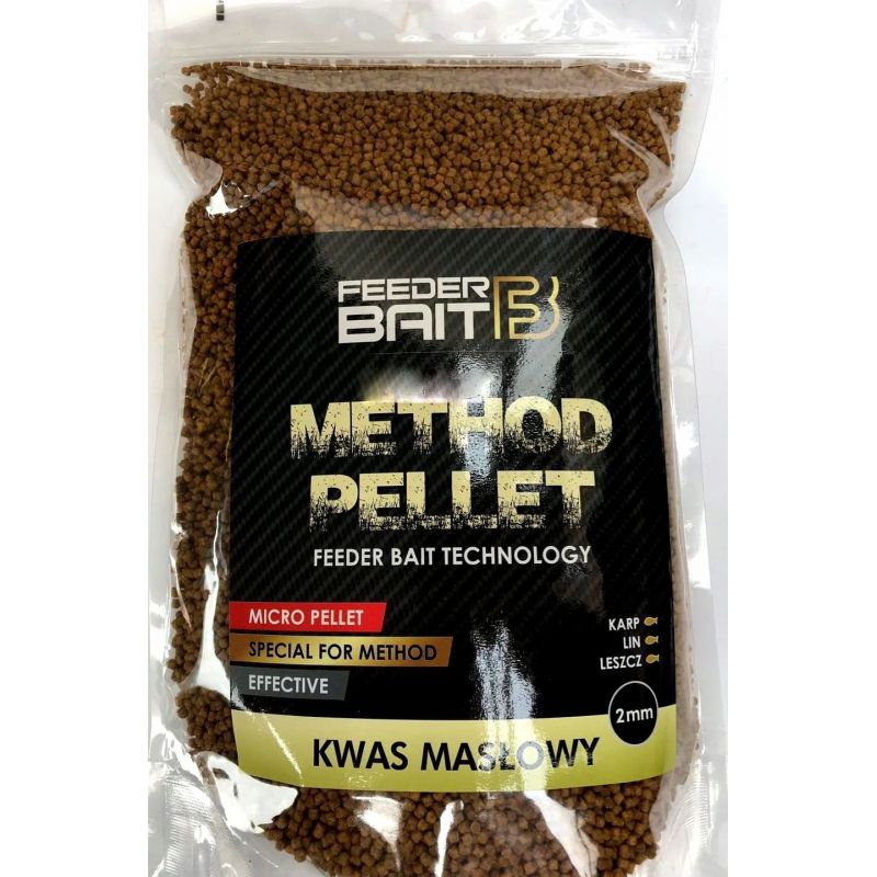 PELLET FEEDER BAIT METHOD KWAS MASŁOWY 800g 2mm