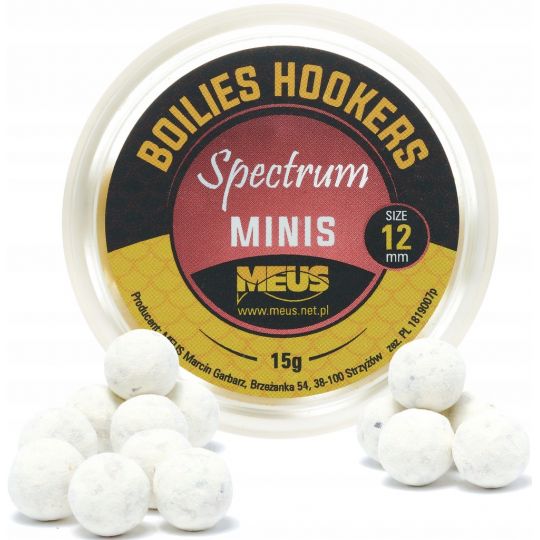 KULKI MEUS HAKOWE SPECTRUM 12mm MINIS SKISŁE MASŁO KULKI MEUS HAKOWE SPECTRUM 12mm MINIS SKISŁE MASŁO