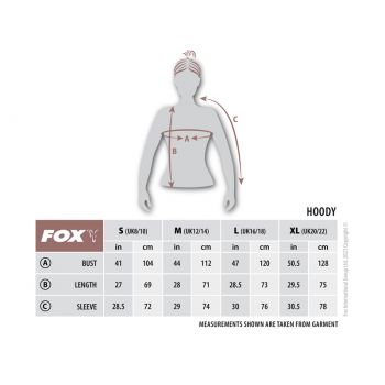 BLUZA DAMSKA FOX WC ZIPPED HOODIE S