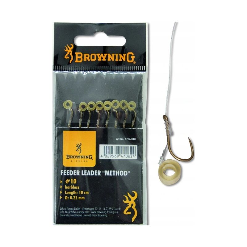 PRZYPON BROWNING FEEDER LEADER METHOD 10 GUMKA PRZYPON BROWNING FEEDER LEADER METHOD 10 GUMKA