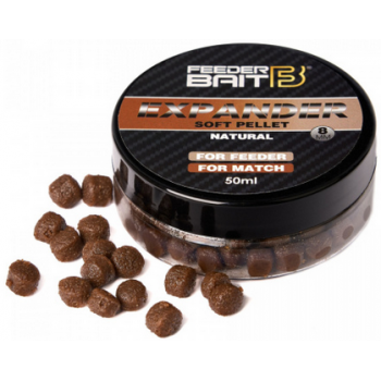 PELLET FEEDER BAIT SOFT EXPANDER NATURAL