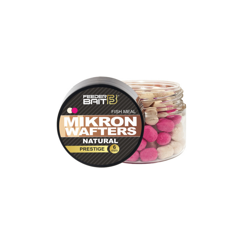DUMBELLS FEEDER BAIT MIKRON WAFTERS NATURAL DUMBELLS FEEDER BAIT MIKRON WAFTERS NATURAL