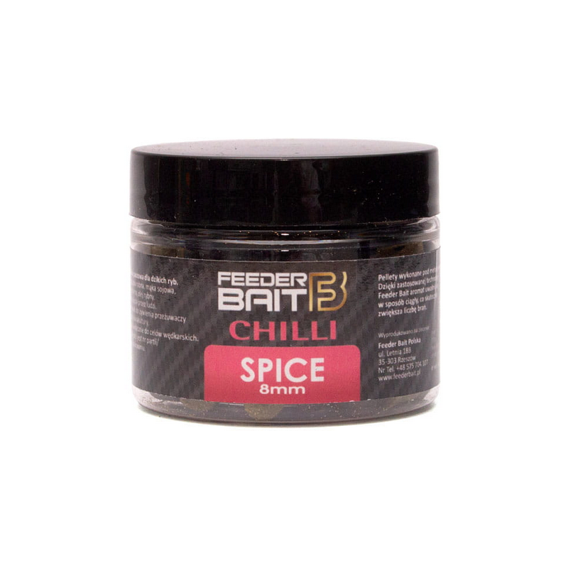 PELLET FEEDER BAIT 8mm SPICE CHILI 50g PELLET FEEDER BAIT 8mm SPICE CHILI 50g