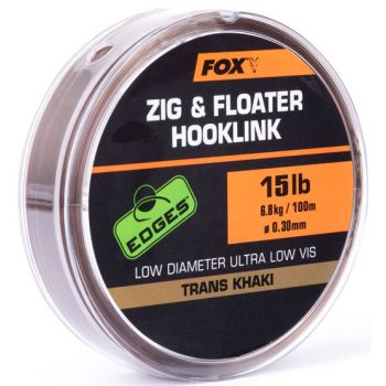 MATERIAŁ PRZYPONOWY FOX ZIG FLOATER HOOKLINK 15lb 