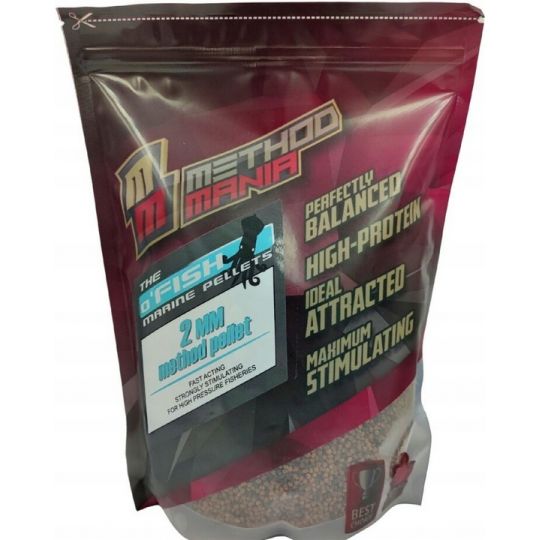 PELLET ZANĘTOWY METHOD MANIA 900g 2mm O'FISH PELLET ZANĘTOWY METHOD MANIA 900g 2mm O'FISH