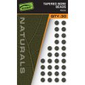 KORALIKI FOX NATURALS TAPERED BORE BEADS 4mm