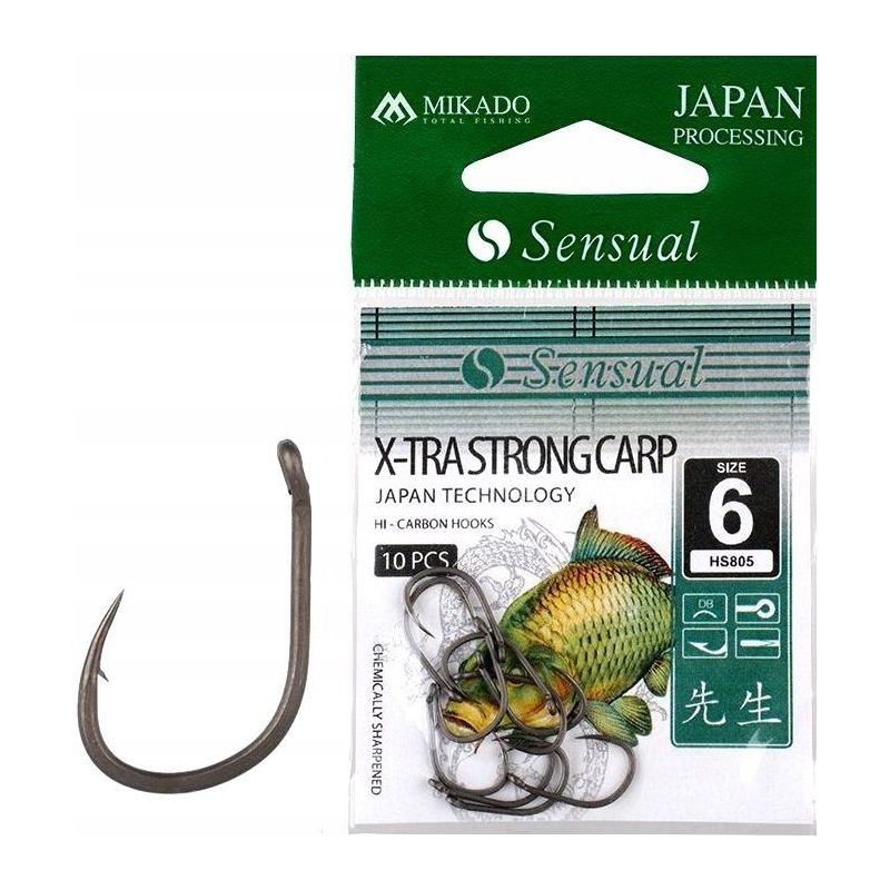 HACZYKI MIKADO SENSUAL X-TRA STRONG CARP HAK 10