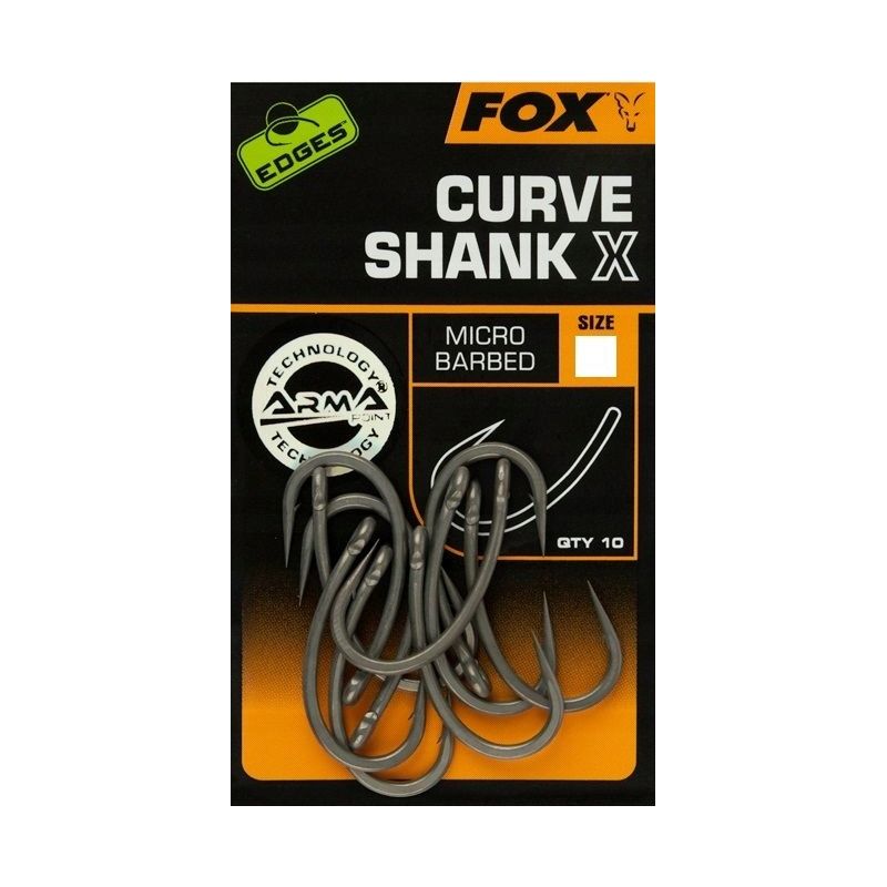 HACZYKI FOX EDGES CURVE SHANK X KARPIOWE  2
