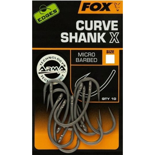 HACZYKI FOX EDGES CURVE SHANK X KARPIOWE  2