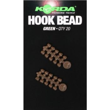 STOPERY KORDA HOOK BEAD NA HACZYK M 20szt