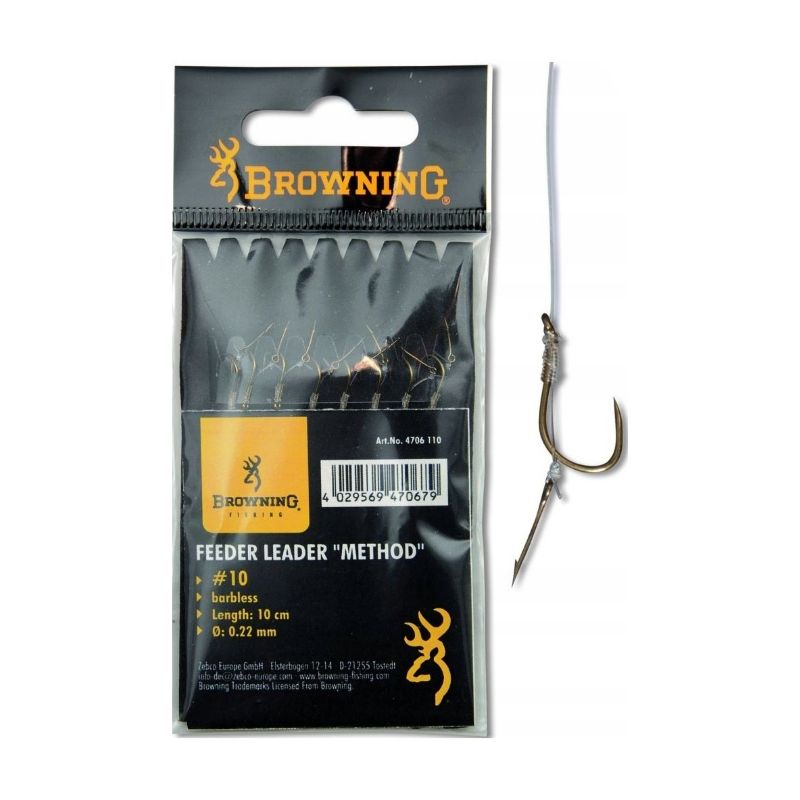PRZYPON BROWNING FEEDER LEADER METHOD 10 IGŁA
