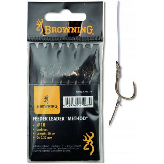PRZYPON BROWNING FEEDER LEADER METHOD 10 IGŁA