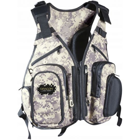 KAMIZELKA TECHNICZNA DRAGON STREET FISHING TECHPAC