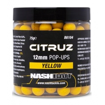 KULKI NASH CITRUZ POP UPS YELLOW + DIP 12mm 75g