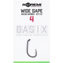 HACZYKI KORDA BASIX WIDE GAPE MICRO BARBED 4