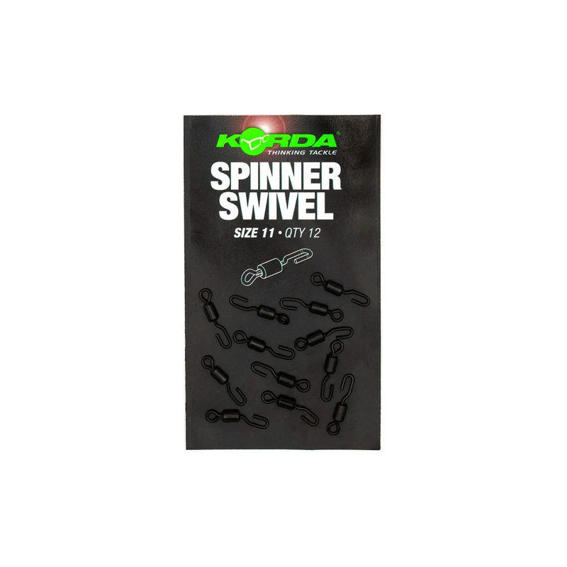 KRĘTLIK KORDA SPINNER SWIVEL SIZE 11 Z SZYBKOZŁĄCZ KRĘTLIK KORDA SPINNER SWIVEL SIZE 11 Z SZYBKOZŁĄCZ