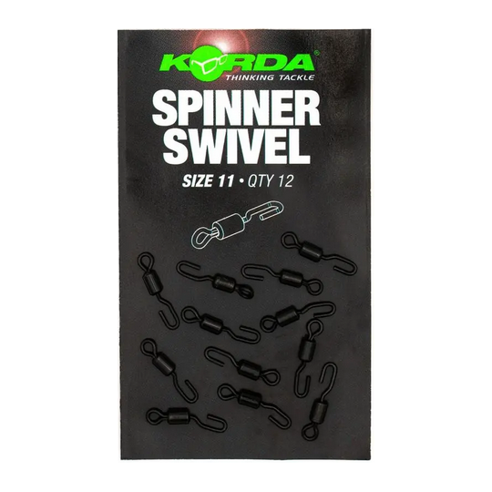 KRĘTLIK KORDA SPINNER SWIVEL SIZE 11 Z SZYBKOZŁĄCZ KRĘTLIK KORDA SPINNER SWIVEL SIZE 11 Z SZYBKOZŁĄCZ