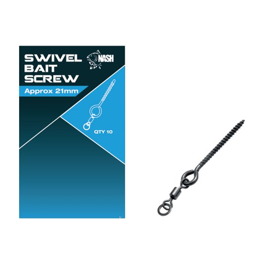 WKRĘT NASH SWIVEL BAIT SCREW 21mm WKRĘT NASH SWIVEL BAIT SCREW 21mm