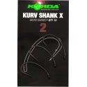HACZYKI KARPIOWE  KORDA KURVSHANK X SIZE 2