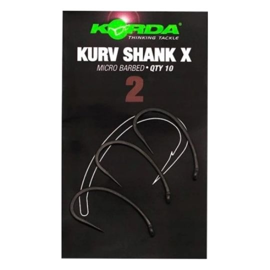 HACZYKI KARPIOWE  KORDA KURVSHANK X SIZE 2