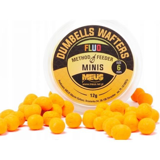 DUMBELLS MEUS WAFTERS FLUO 6mm MINIS PIERNIK DUMBELLS MEUS WAFTERS FLUO 6mm MINIS PIERNIK