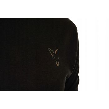 KOSZULKA T-SHIRT FOX BLACK LARGE PRINT ROZ.L
