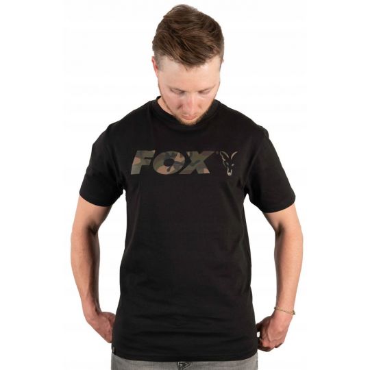 KOSZULKA T-SHIRT FOX REGLAN BLACK CAMO ROZMIAR XL