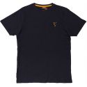 KOSZULKA T-SHIRT FOX COLL BLACK ORANGE ROZMIAR M