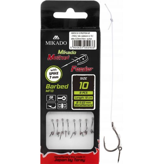 HACZYKI MIKADO METHOD FEEDER PRZYPON Z IGŁĄ 6 HACZYKI MIKADO METHOD FEEDER PRZYPON Z IGŁĄ 6