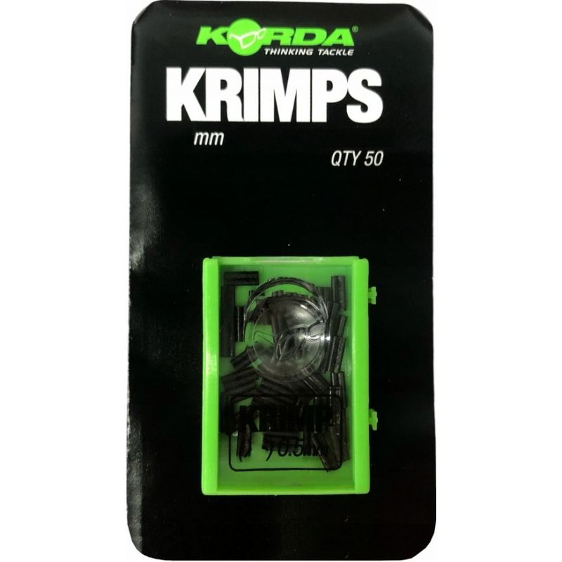 TULEJKI ZACISKOWE KORDA KRIMP SPARE SMALL 0,6mm 50 TULEJKI ZACISKOWE KORDA KRIMP SPARE SMALL 0,6mm 50