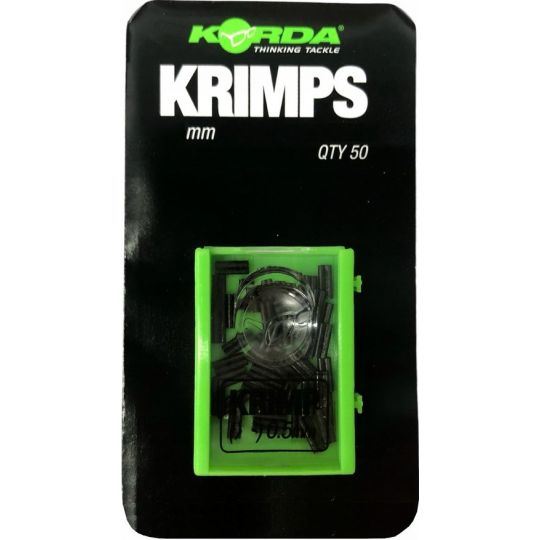 TULEJKI ZACISKOWE KORDA KRIMP SPARE SMALL 0,6mm 50 TULEJKI ZACISKOWE KORDA KRIMP SPARE SMALL 0,6mm 50
