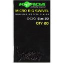 KRĘTLIKI KORDA MICRO RIG SWIVEL 20