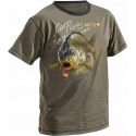 KOSZULKA T-SHIRT MEGABAITS KARP OLIVE L