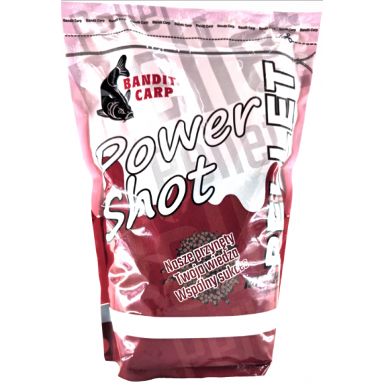 PELLET BANDIT CARP 2mm 1kg CZEKOLADA POMARAŃCZA