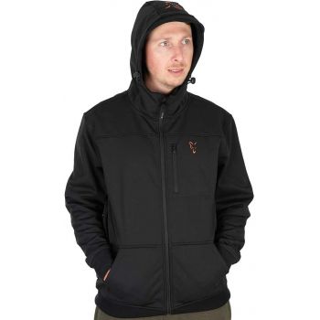KURTKA FOX COLLECTION SOFT SHELL BLACK ORANGE XXXL