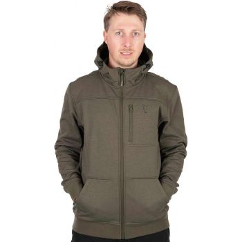 KURTKA FOX COLLECTION SOFT SHELL BLACK GREEN XXXL