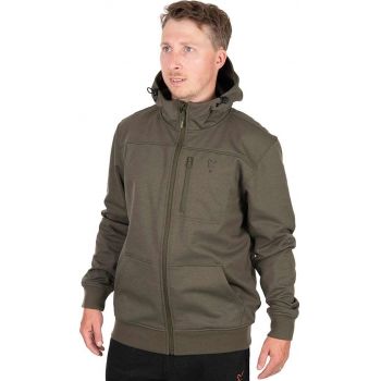 KURTKA FOX COLLECTION SOFT SHELL BLACK GREEN XXXL